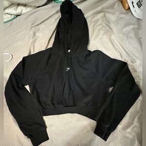 NWOT Training Fleece Cropped Hoodie Women Small
